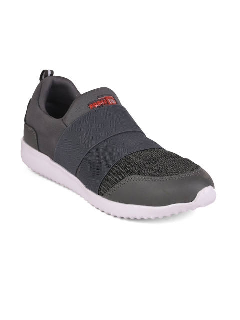 Liberty Women Grey Mesh Walking Non-Marking Shoes