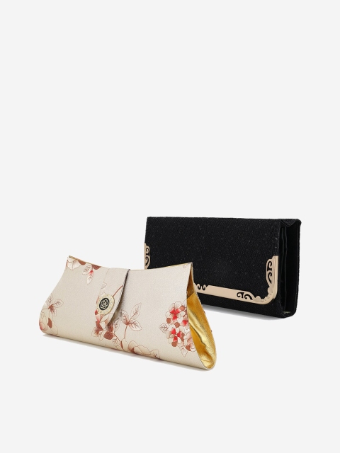 Element Cart Multicoloured Pack of 2 Printed Purse Clutch, Multi