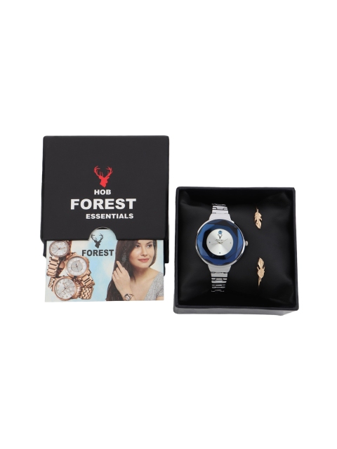 Hobforestessentials Women Silver-Toned & Gold-Toned Forest Watch Gift Set FRWatch Gift Set-131
Hobforestessentials Women Silver-Toned & Gold-Toned Forest Watch Gift Set FRWatch Gift Set-131
