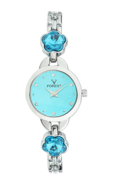 Hobforestessentials Women Blue Watch & Jewellery Gift Set 
Hobforestessentials Women Blue Watch & Jewellery Gift Set