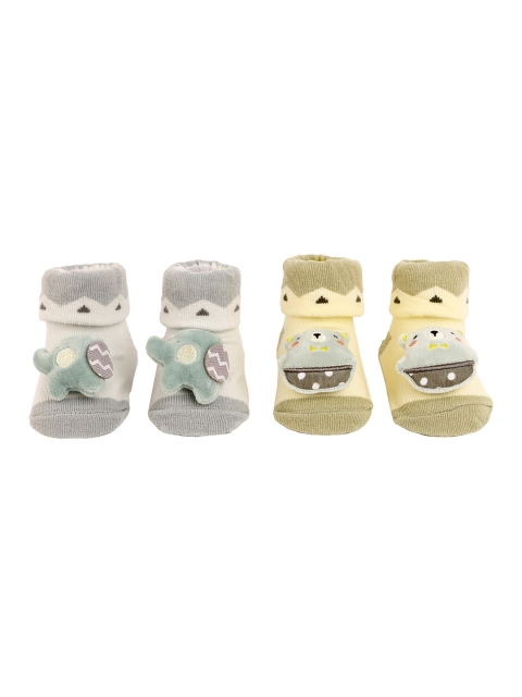 KICKS & CRAWL Infants Kids Pack Of 2 Patterned Circus Cuties 3D Above Ankle-Length Socks, Grey
KICKS & CRAWL Infants Kids Pack Of 2 Patterned Circus Cuties 3D Above Ankle-Length Socks, Grey