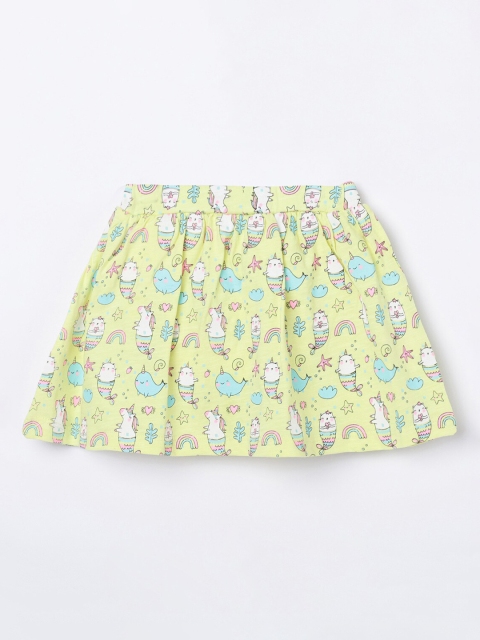 Juniors by Lifestyle Girls Yellow & White Animal Printed Pure Cotton Flared Mini Skirt
Juniors by Lifestyle Girls Yellow & White Animal Printed Pure Cotton Flared Mini Skirt