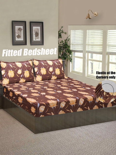 Good Homes by Home Candy Brown & Orange Floral 144 TC Queen Bedsheet with 2 Pillow Covers
Good Homes by Home Candy Brown & Orange Floral 144 TC Queen Bedsheet with 2 Pillow Covers