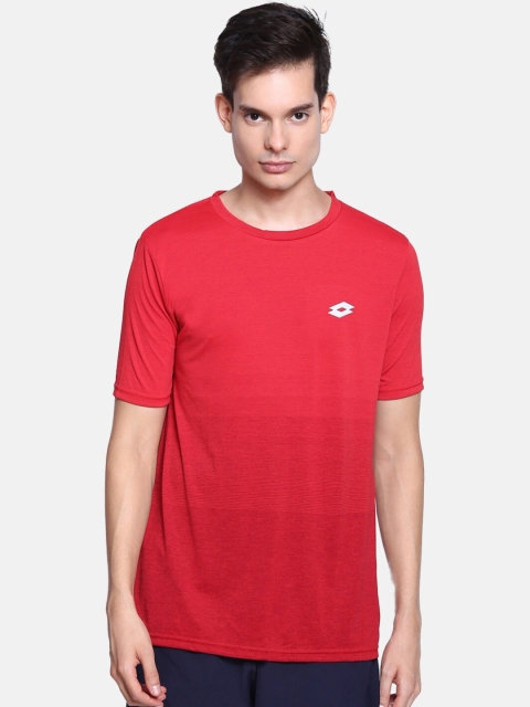 Lotto Men Red T-shirt