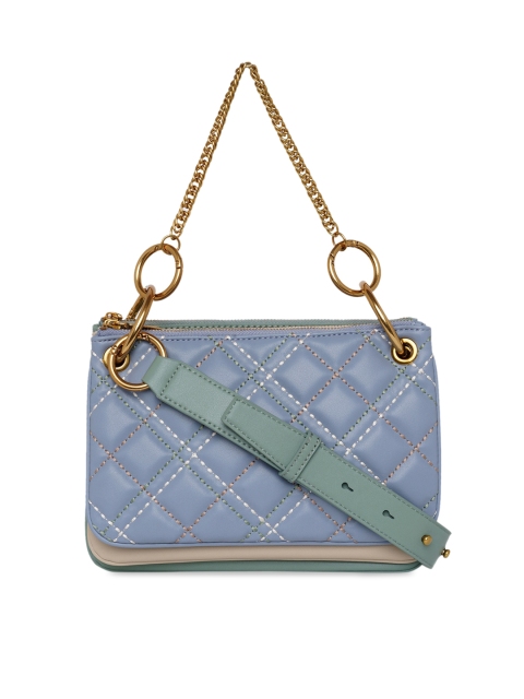 CHARLES & KEITH Light Blue & Green Colourblocked Structured Handheld Bag With Quilted
CHARLES & KEITH Light Blue & Green Colourblocked Structured Handheld Bag With Quilted