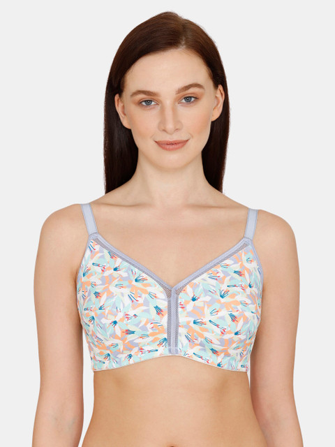 Zivame Grey & Blue Floral Minimizer Bra Full Coverage
Zivame Grey & Blue Floral Minimizer Bra Full Coverage