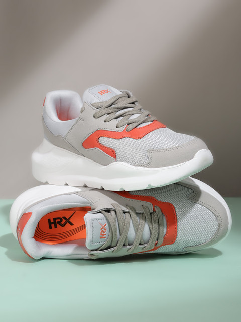HRX by Hrithik Roshan U-17 Unisex Grey & Orange Woven Design Chunky Sneakers
HRX by Hrithik Roshan U-17 Unisex Grey & Orange Woven Design Chunky Sneakers
