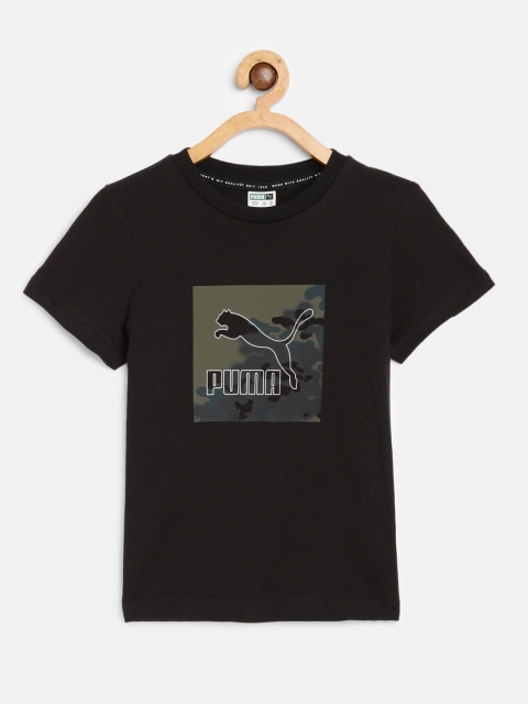 Puma Boys Black Brand Logo Printed Pure Cotton Classic Graphic Pure Cotton T-shirt
Puma Boys Black Brand Logo Printed Pure Cotton Classic Graphic Pure Cotton T-shirt