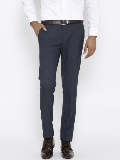 Arrow New York Men Navy Solid Super-Slim Fit Flat-Front Formal Trousers, Navy blue
Arrow New York Men Navy Solid Super-Slim Fit Flat-Front Formal Trousers, Navy blue