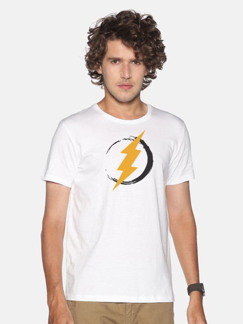 MASH UNLIMITED Men White Printed Slim Fit T-shirt
MASH UNLIMITED Men White Printed Slim Fit T-shirt