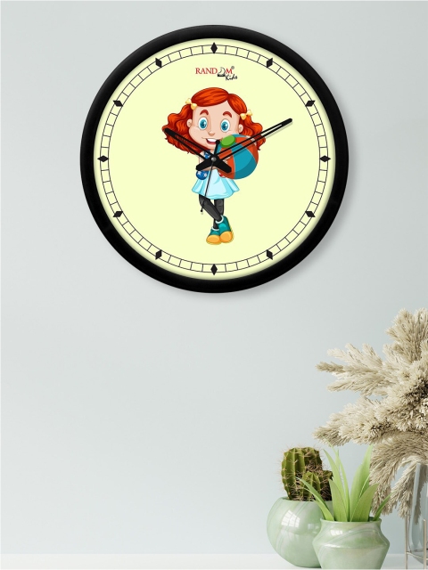 RANDOM Black & Off White Girl Playing With Ball Printed Analogue Contemporary Wall Clock
RANDOM Black & Off White Girl Playing With Ball Printed Analogue Contemporary Wall Clock