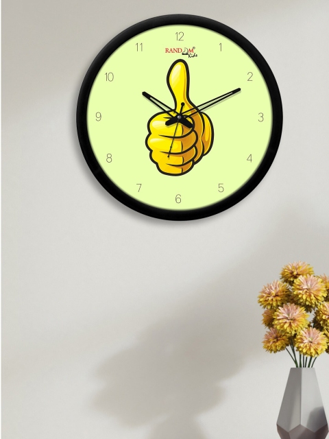 RANDOM Lime Green & Yellow Sign Of Ok Printed Contemporary Wall Clock with Glass Frame
RANDOM Lime Green & Yellow Sign Of Ok Printed Contemporary Wall Clock with Glass Frame
