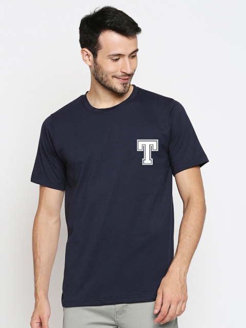 Blacksmith Men Navy Blue T-shirt
