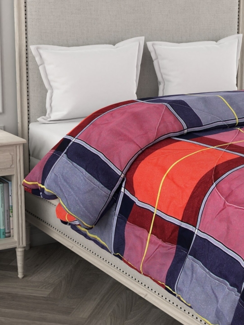 A Homes Grace Red & Blue Checked Microfiber AC Room 300 GSM Double Bed Comforter
A Homes Grace Red & Blue Checked Microfiber AC Room 300 GSM Double Bed Comforter