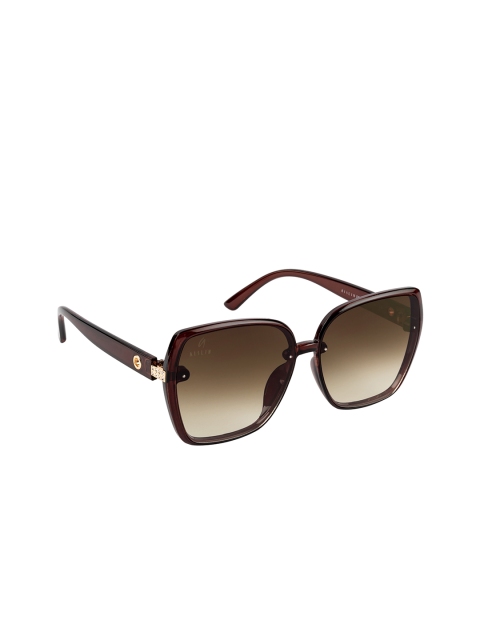 AISLIN Women Brown Full Rim Butterfly Sunglasses 14775-85-AS-30122