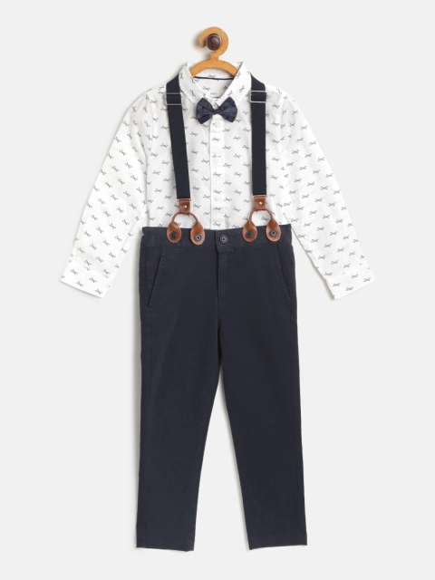 Marks & Spencer Boys White & Navy Blue Boat & Oar Print Sustainable Shirt & Trousers
Marks & Spencer Boys White & Navy Blue Boat & Oar Print Sustainable Shirt & Trousers