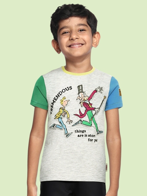 Marks & Spencer Boys Grey Melange & Blue Charlie & The Chocolate Factory Print Sustainable T-shirt
Marks & Spencer Boys Grey Melange & Blue Charlie & The Chocolate Factory Print Sustainable T-shirt