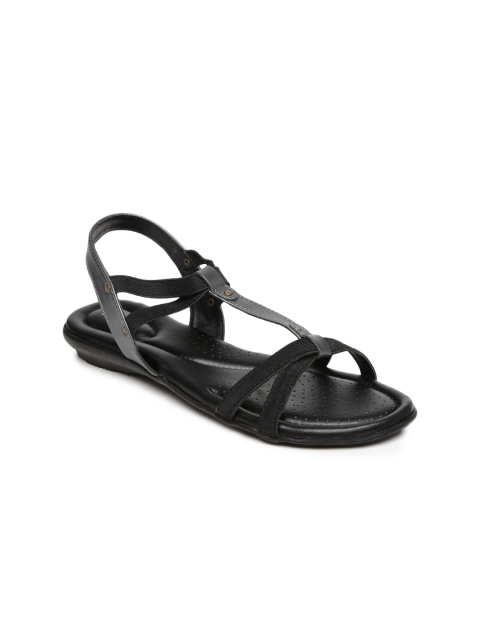 Lavie Women Black Colourblocked Flats