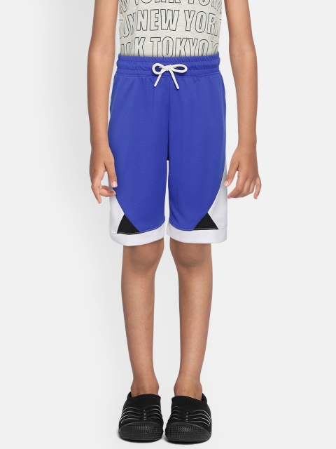 Jordan Boys Blue Loose Fit Outdoor Sports Shorts