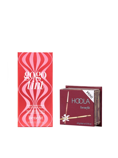 Benefit Cosmetics Set of Gogotint Cheek & Lip Stain & Mini Hoola Matte Bronzer, Pink
Benefit Cosmetics Set of Gogotint Cheek & Lip Stain & Mini Hoola Matte Bronzer, Pink