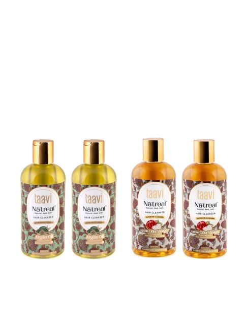Taavi Set of 4 Hair Cleanser - Natreal Argan Oil & Natreal Apple Cider Vinegar, Orange
Taavi Set of 4 Hair Cleanser - Natreal Argan Oil & Natreal Apple Cider Vinegar, Orange