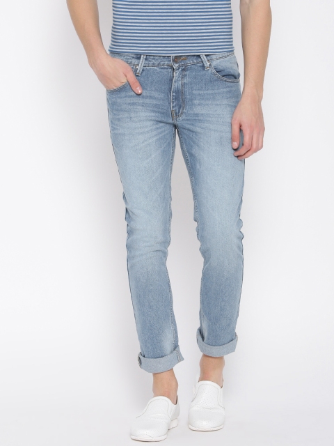 United Colors of Benetton Men Blue Skinny Fit Stretchable Jeans