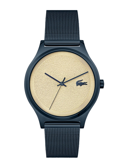 Lacoste Women Beige Dial & Blue Bracelet Style Straps Analogue Watch 2001194, Gold
Lacoste Women Beige Dial & Blue Bracelet Style Straps Analogue Watch 2001194, Gold