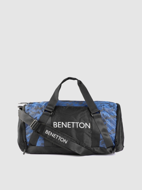 United Colors of Benetton Unisex Black & Blue Camouflage Pattern Duffel Bag - 39.2 Litres
United Colors of Benetton Unisex Black & Blue Camouflage Pattern Duffel Bag - 39.2 Litres