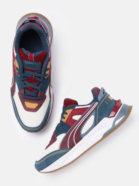 Puma Unisex Cream & Blue Colourblocked Mirage Sport P.Uni Shoes Leather Sneakers
Puma Unisex Cream & Blue Colourblocked Mirage Sport P.Uni Shoes Leather Sneakers