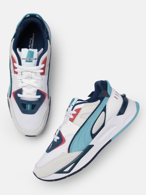 PUMA Motorsport Unisex White Porsche Legacy Mirage Sneakers