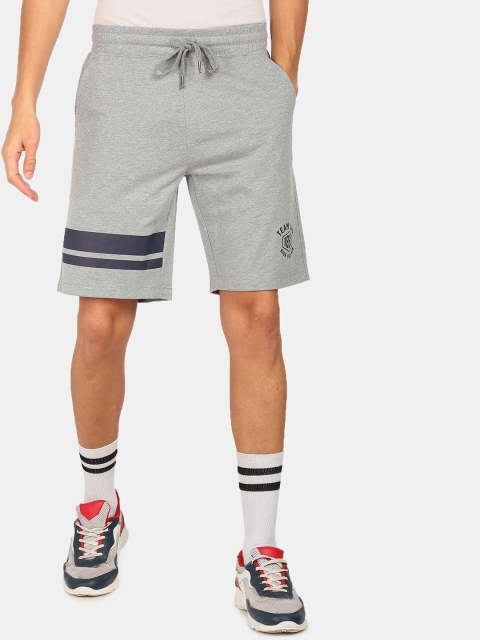 U S Polo Assn Men Grey Regular Shorts