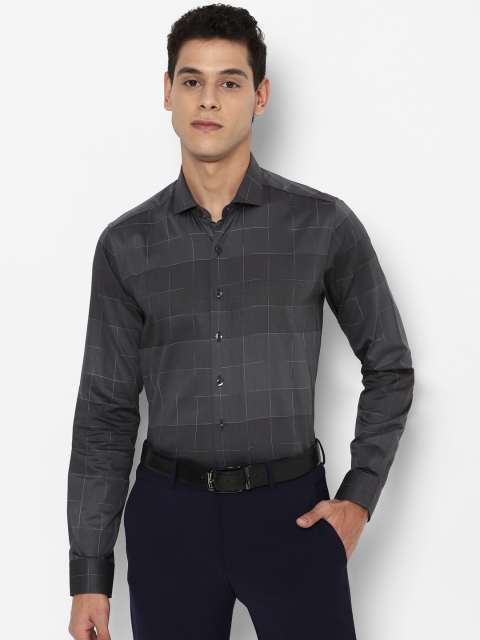 SIMON CARTER LONDON Men Grey Slim Fit Windowpane Checked Opaque Pure Cotton Formal Shirt
SIMON CARTER LONDON Men Grey Slim Fit Windowpane Checked Opaque Pure Cotton Formal Shirt