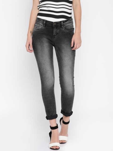 Elle Women Black Amelie Skinny Fit Jeans