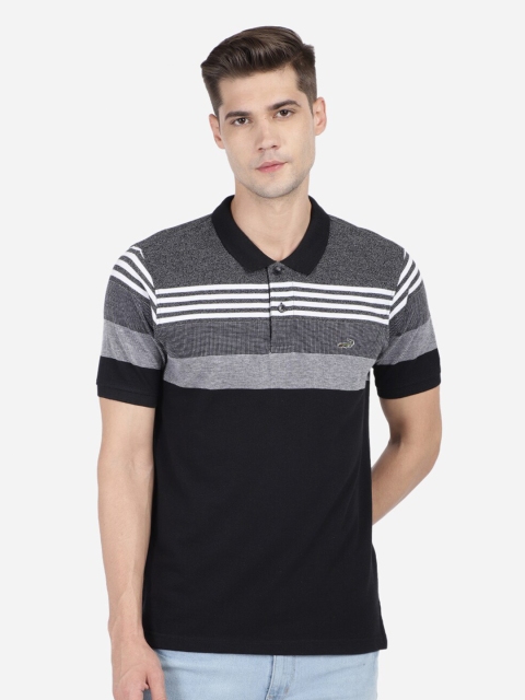 Crocodile Men Black & french middle red purple Striped Polo Collar Pockets Slim Fit T-shirt
Crocodile Men Black & french middle red purple Striped Polo Collar Pockets Slim Fit T-shirt