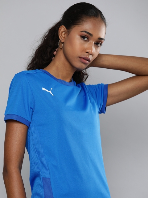 Puma Women Blue Brand Logo Printed Slim Fit dryCELL TeamGOAL 23 Football Jersey T-shirt
Puma Women Blue Brand Logo Printed Slim Fit dryCELL TeamGOAL 23 Football Jersey T-shirt