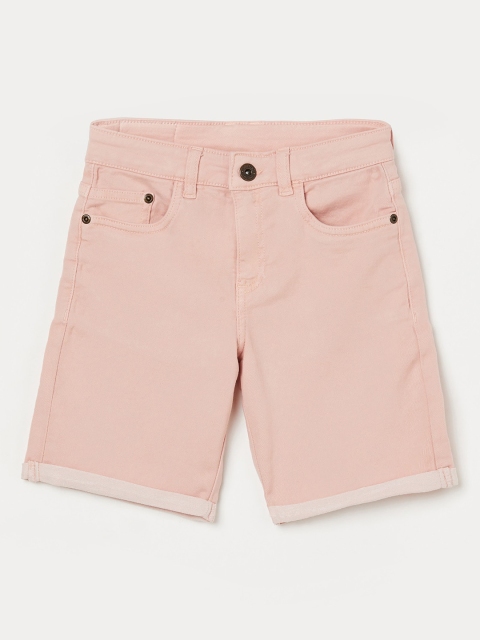 Bossini Boys Coral Denim Shorts