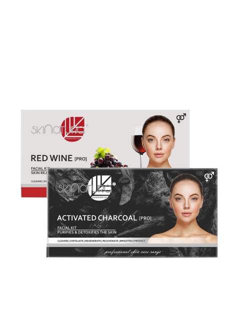 Skinatura Set of 2 Instant Glow (Whitening Glow) + Activated Charcoal Facial Kits, White
Skinatura Set of 2 Instant Glow (Whitening Glow) + Activated Charcoal Facial Kits, White