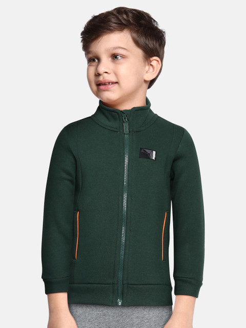 Puma Boys Green Alpha Holiday Full-Zip Sweat Shirt
Puma Boys Green Alpha Holiday Full-Zip Sweat Shirt