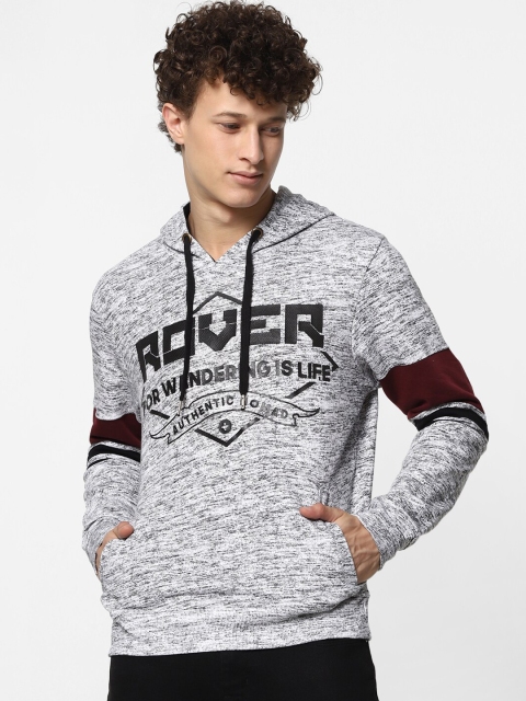 MARCA Disati Men White Printed Sweatshirt