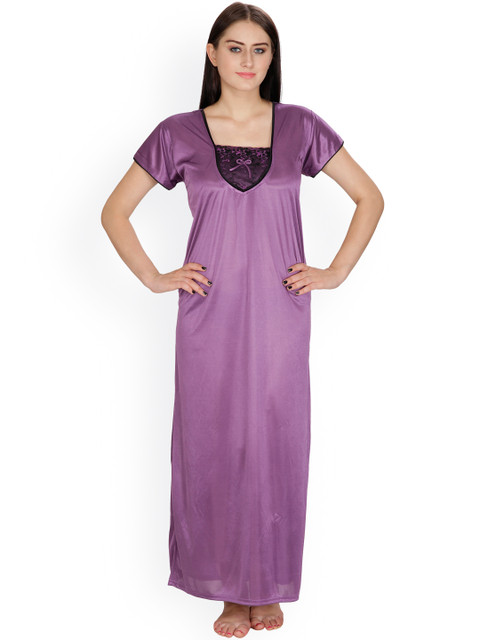 Klamotten Purple Satin Maxi Nightdress 225P
Klamotten Purple Satin Maxi Nightdress 225P