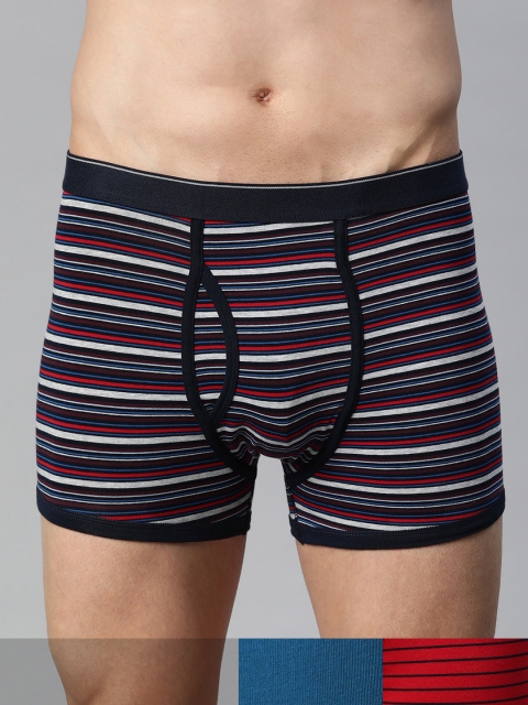 Marks & Spencer Men Pack of 3 Trunks T144714S, Blue
