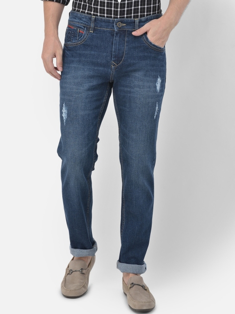 Canary London Men Blue Smart Slim Fit Mildly Distressed Light Fade Stretchable Jeans
Canary London Men Blue Smart Slim Fit Mildly Distressed Light Fade Stretchable Jeans
