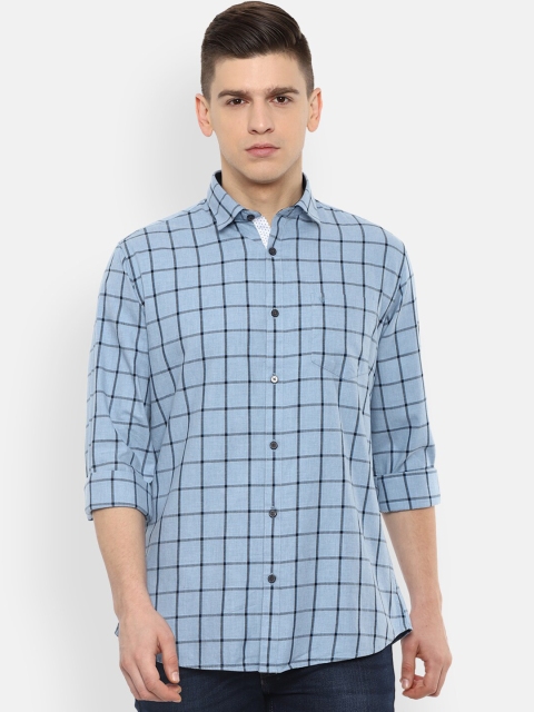 Van Heusen Sport Men Blue Slim Fit Opaque Windowpane Checked Pure Cotton Casual Shirt
Van Heusen Sport Men Blue Slim Fit Opaque Windowpane Checked Pure Cotton Casual Shirt