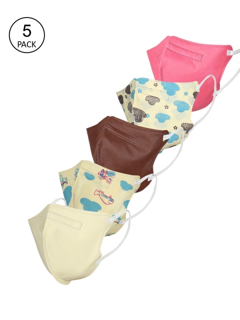 FROGGY Kids Pack Of 5 Assorted 5-Ply N95 Masks