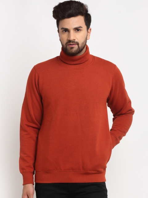 Club York Men Brown Sweatshirt