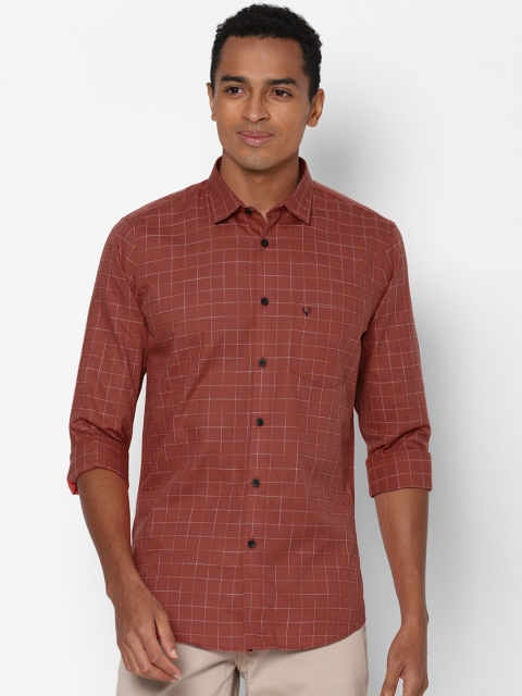 Allen Solly Men Maroon Slim Fit Grid Tattersall Checks Opaque Checked Casual Shirt
Allen Solly Men Maroon Slim Fit Grid Tattersall Checks Opaque Checked Casual Shirt