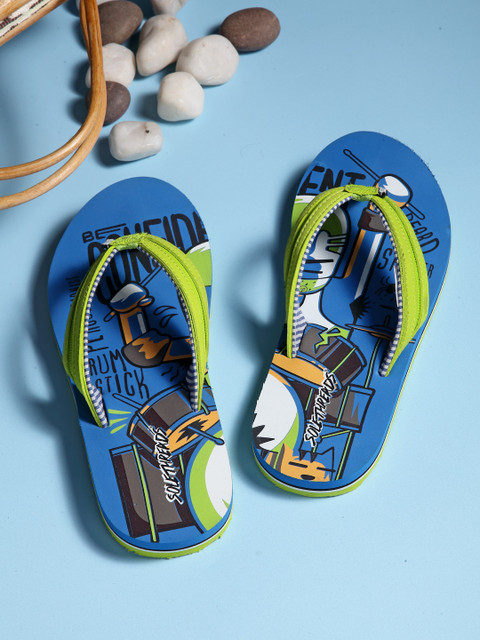 Solethreads Kids Blue & Green Printed Thong Flip-Flops
Solethreads Kids Blue & Green Printed Thong Flip-Flops