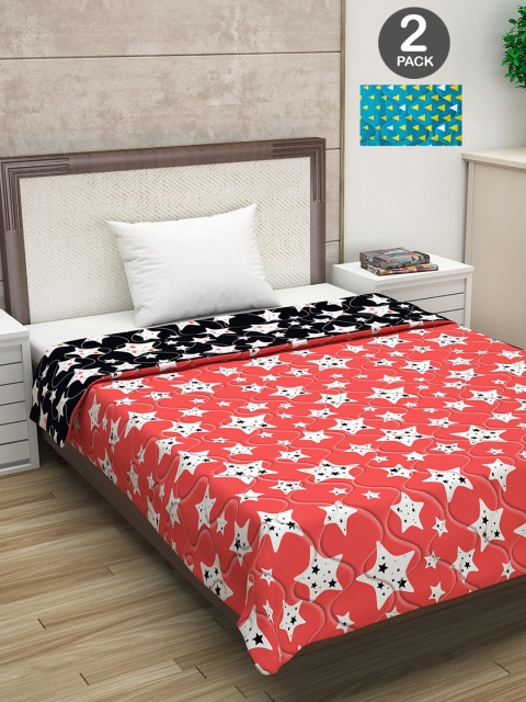 Divine Casa Orange & Black Set of 2 Geometric Mild Winter 120 GSM Single Bed Comforter
Divine Casa Orange & Black Set of 2 Geometric Mild Winter 120 GSM Single Bed Comforter