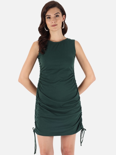 Trend Arrest Green Sheath Dress