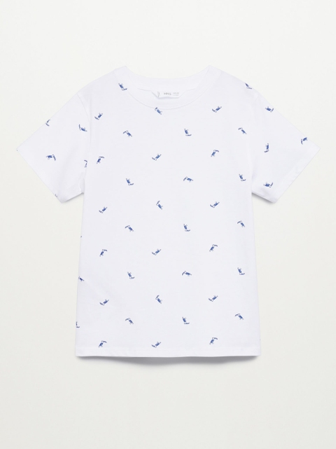 Mango Kids Boys White Blue Pure Cotton Toucan Bird Printed Tropical Pure Cotton T-shirt
Mango Kids Boys White Blue Pure Cotton Toucan Bird Printed Tropical Pure Cotton T-shirt